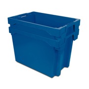 Caja Plastica Industrial Azul 40x60x40 Modelo 6440