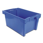 Caja de Plastico Color Azul 40x60x30 Modelo 6430