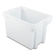 Caja Plastica Industrial Natural 40x60x40 Modelo 6440
