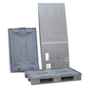 Poly Box usado 80 x 120 x 95 cm de Plástico Sleevepack