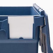 Caja de Plástica Industrial Integra Azul 40 x 60 cm Ref.SPKM 416
